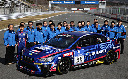 SUBARU WRX STI NBR チャレンジ　はんどる 1/10RC XB(完成モデル) SUBARU WRX STI NBRチャレンジ (TT-02