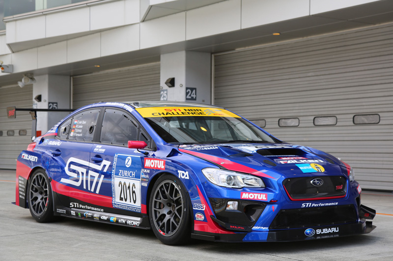 Subaru Wrx Sti Nbrチャレンジ16 予選9分切りに挑戦 Subaru Sti Motorsport 公式モータースポーツサイト