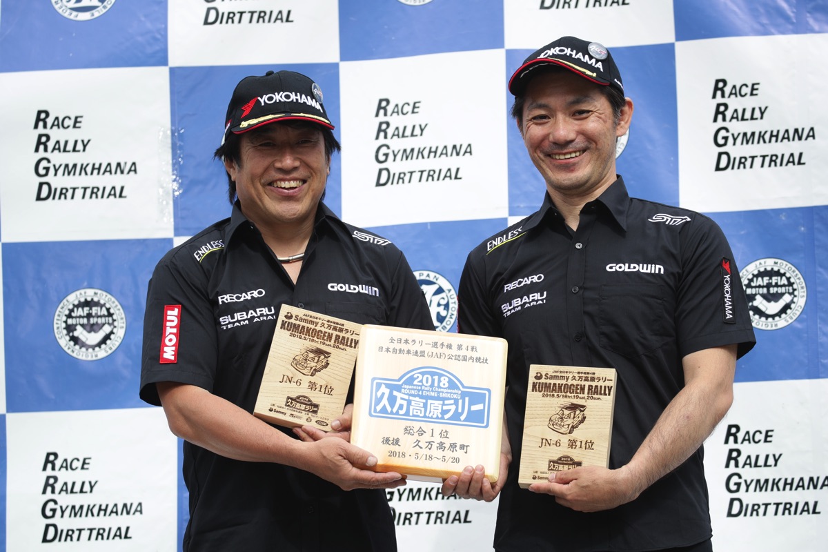 WRC ラリー・ジャパン　初開催年　SUBARU　サイン帽子 豊田スタジアムスーパーSSもサイン会も、ラリージャパン2024は