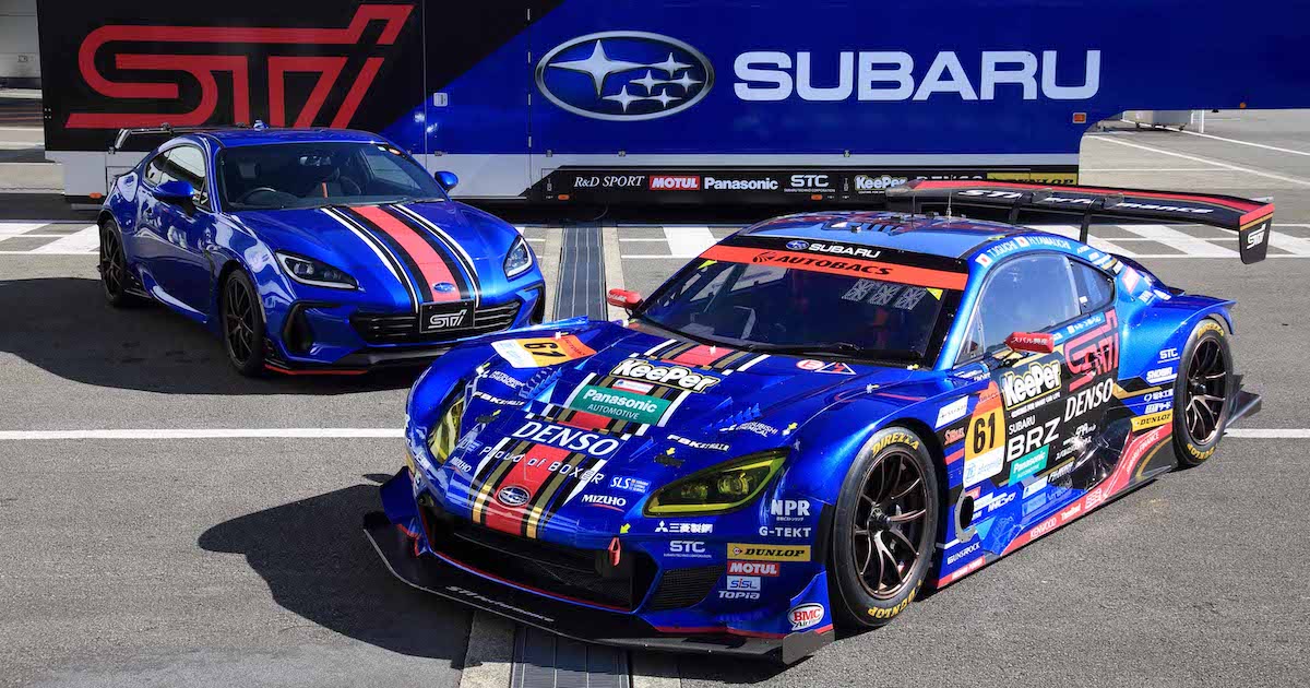 SUBARU BRZ GT300、2022年モデルがシェイクダウン｜SUBARU/STI