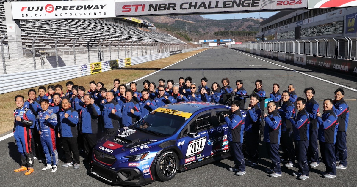 「SUBARU WRX NBR CHALLENGE 2024」、富士SWでシェイクダウン｜SUBARU/STI MOTORSPORT 公式