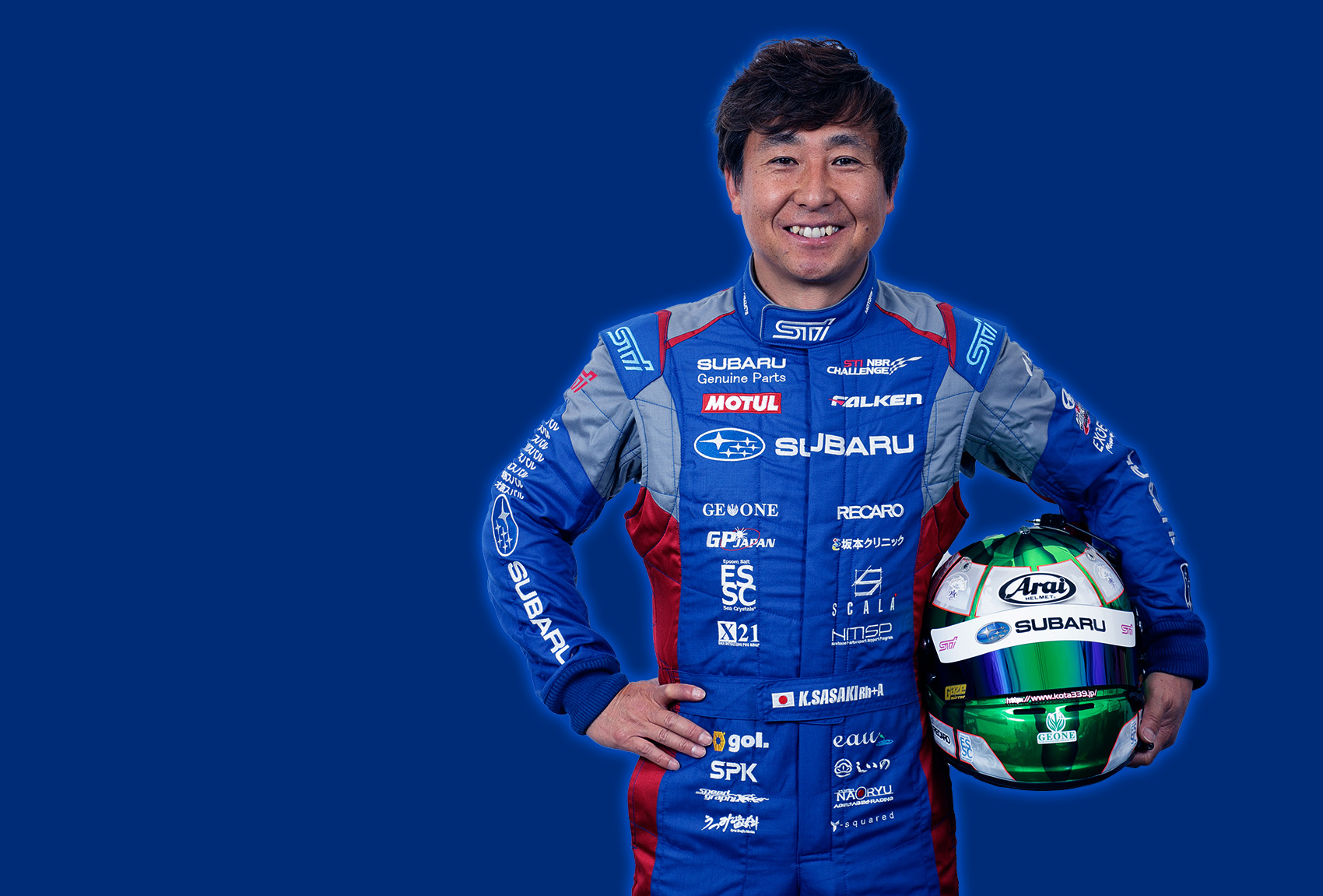 スポーツ選手 sae NBR 24H RACE DRIVER KOTA SASAKI | SUBARU/STI MOTORSPORT | 公式